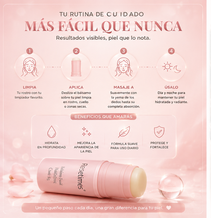 Glow Stick - Bálsamo Facial Hidratante Antiarrugas
